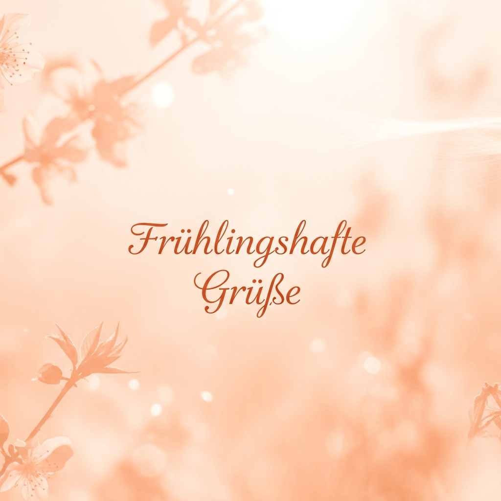 Apricot spring greeting 2