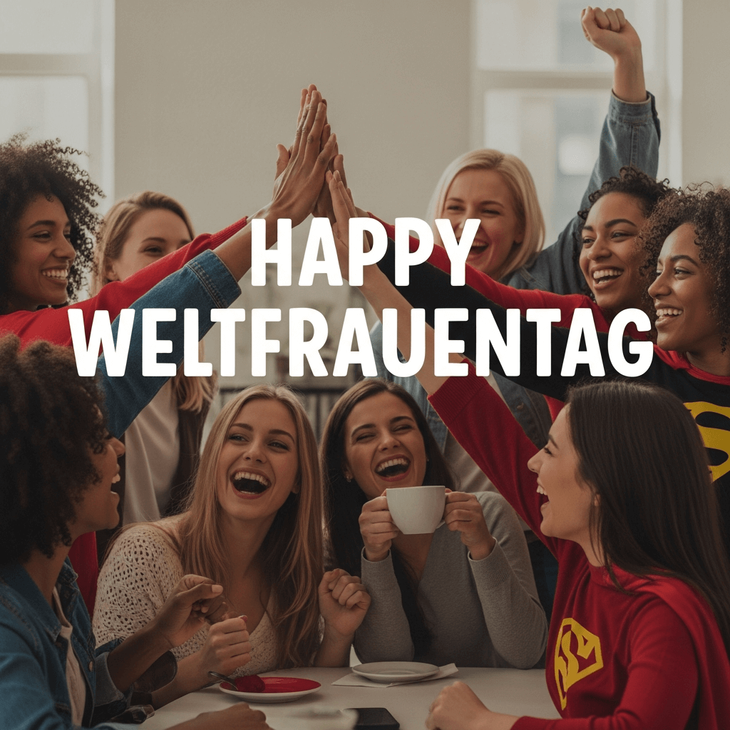 Happy Weltfrauentag Laughter