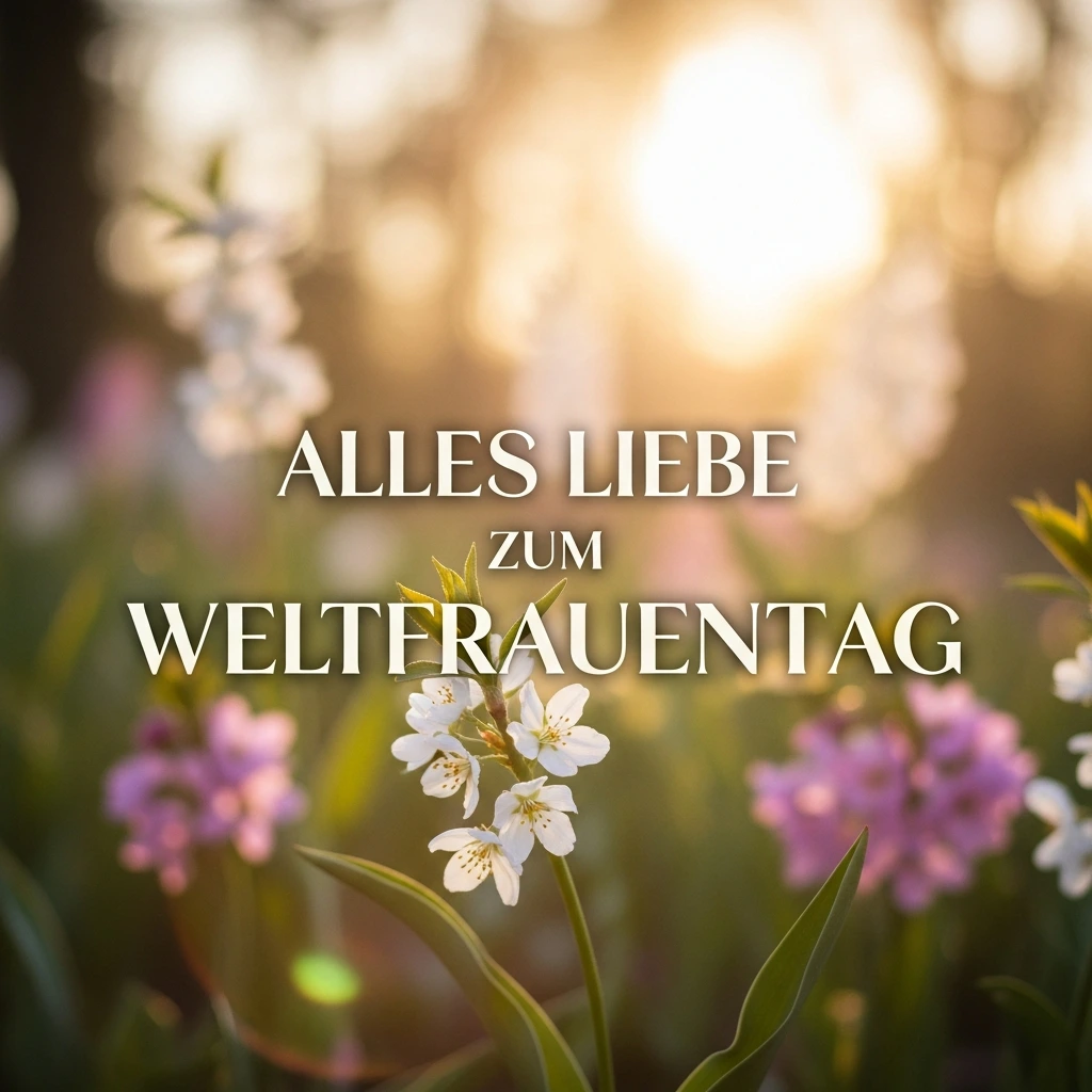 Alles Liebe zum Weltfrauentag Flowers