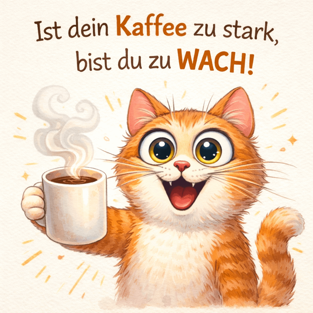 Guten-Morgen-Gruß lustig