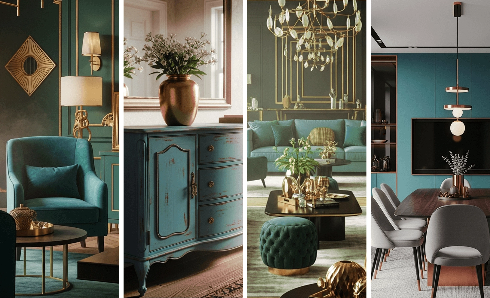 Petrol und Metallictöne Beispiel