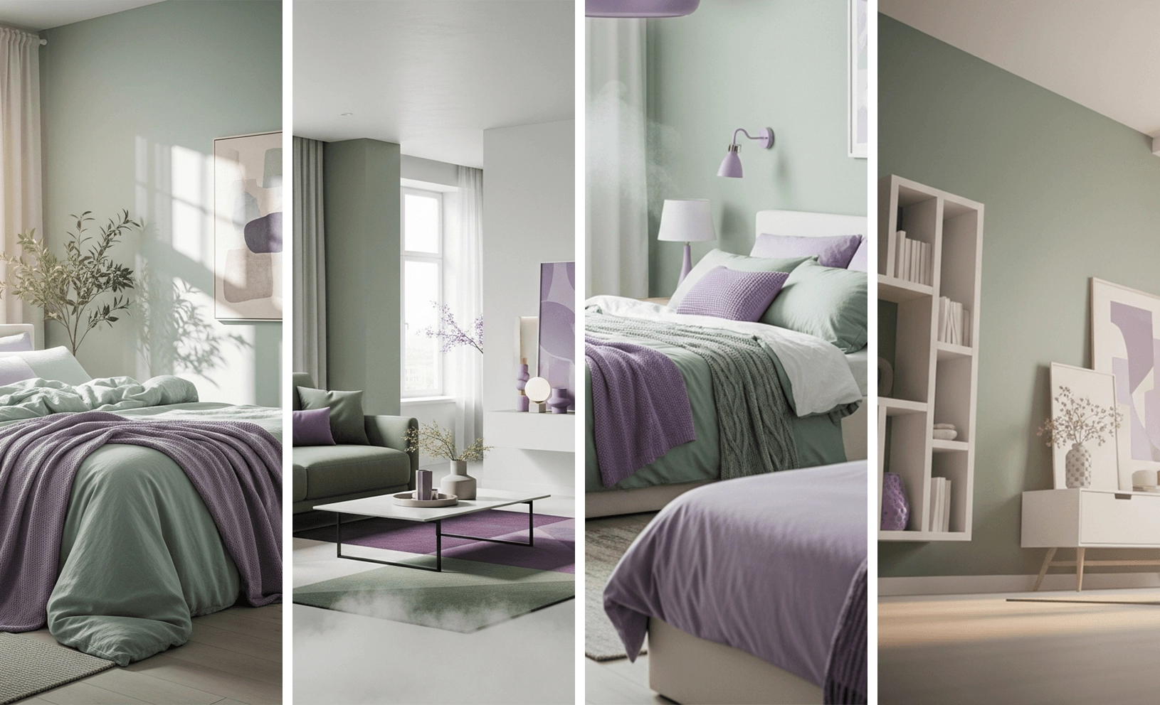 Salbei und Komplementärfarbe