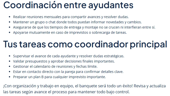 El generador de to do list de Quillbot da una visión global y detallada de las tareas que se deben realizar.