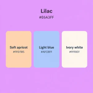 Lilac color palette 1