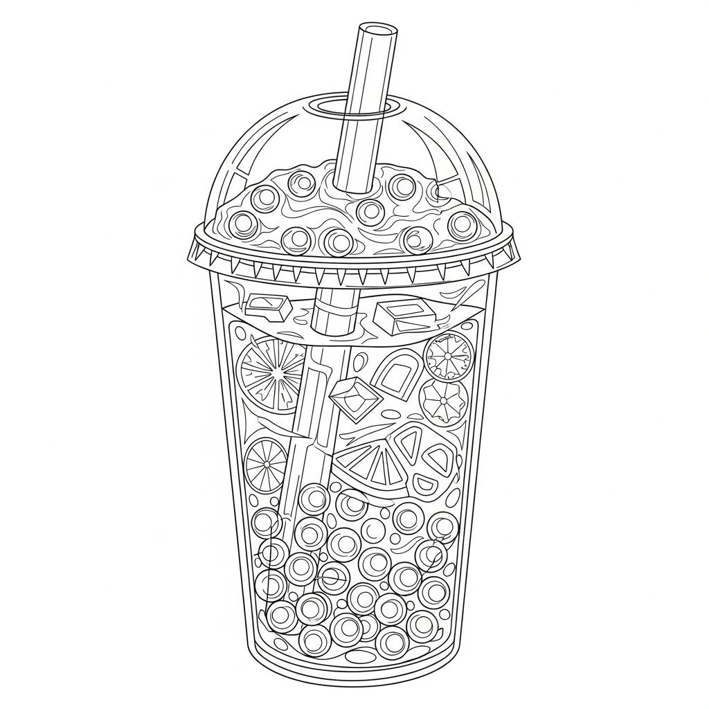 Bubble Tea Fruechte