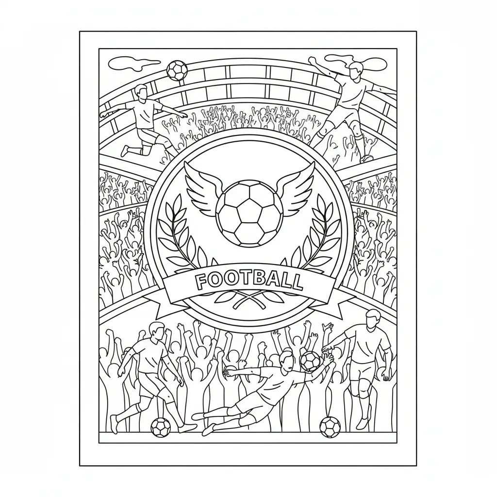 coloriage football coupe du monde dessin