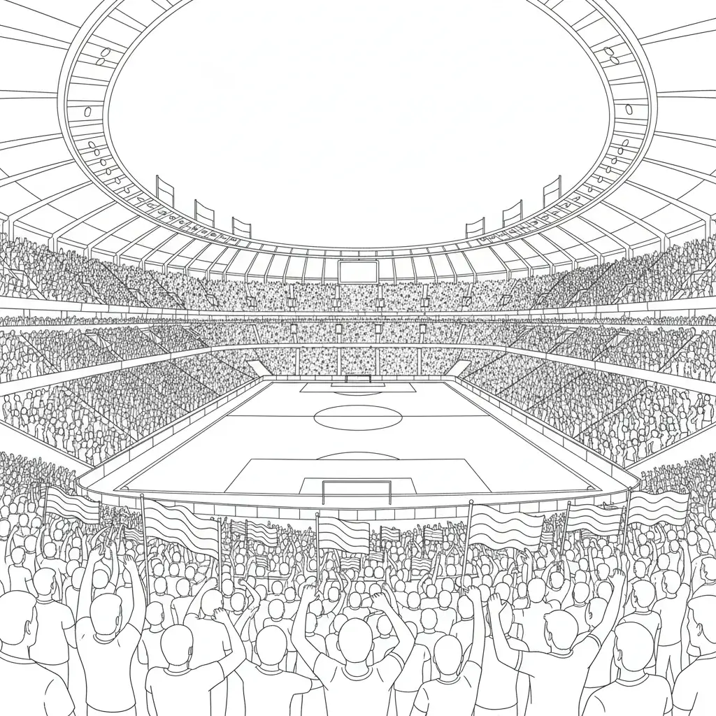 coloriage football dessin adulte