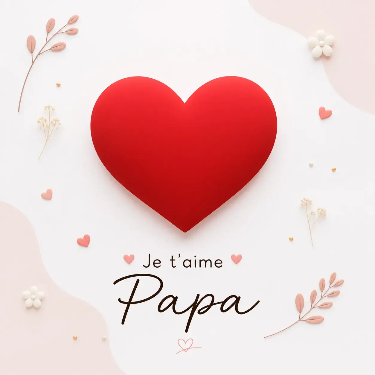 dessin fete des peres coeur