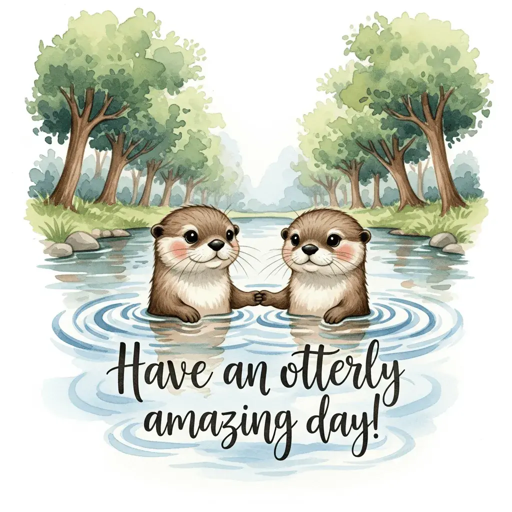 morning-otters