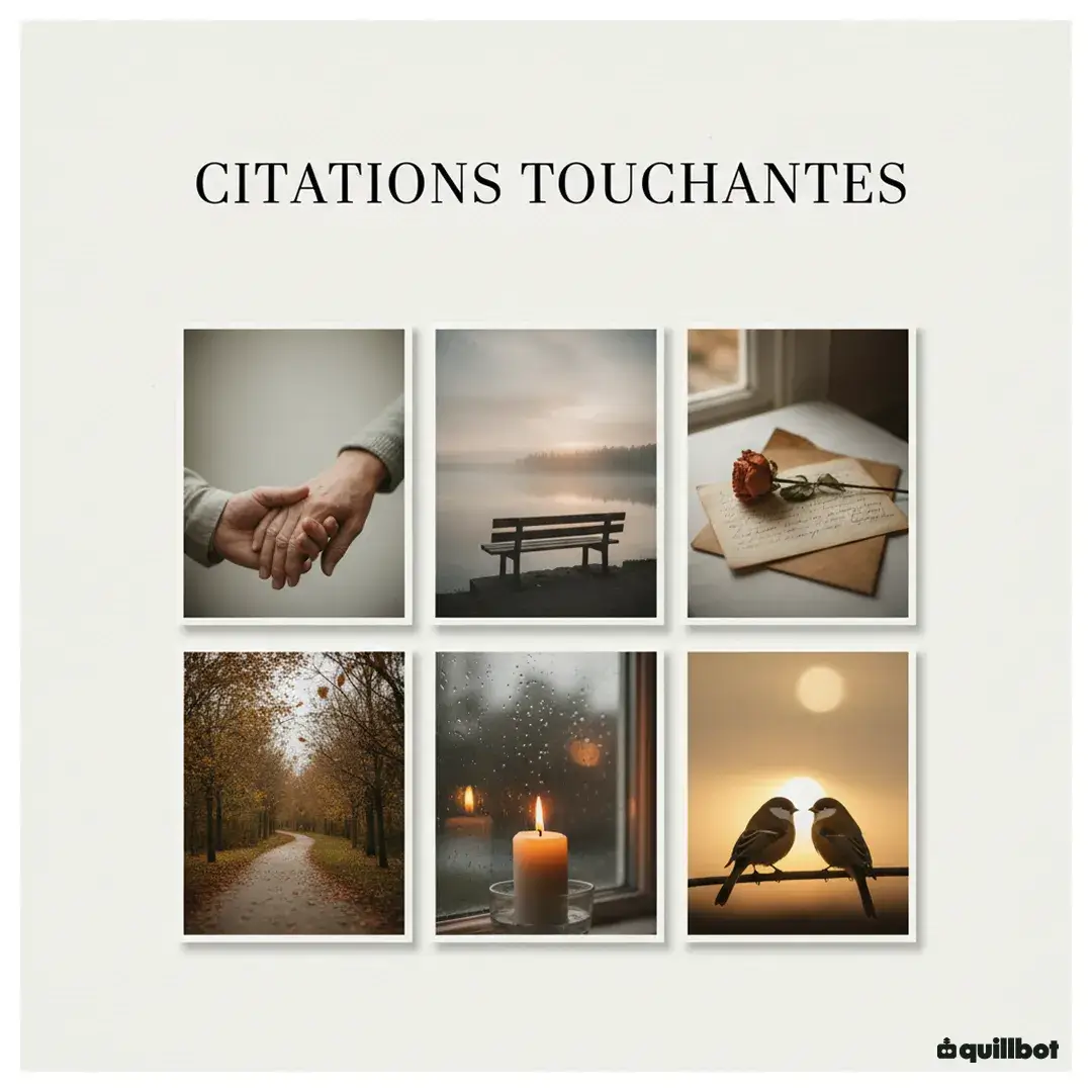 citation touchante