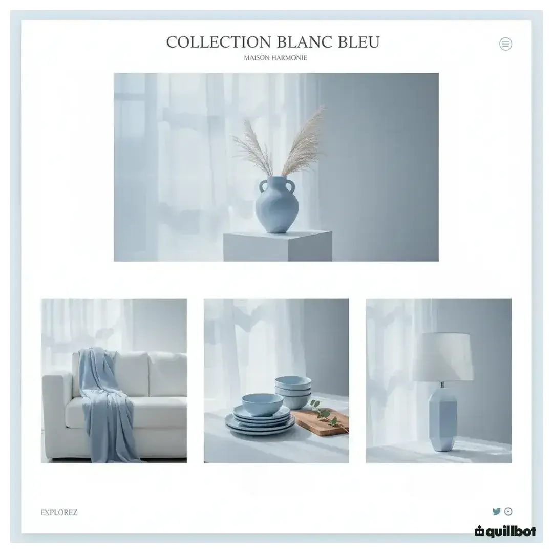 couleur bleu layette webdesign