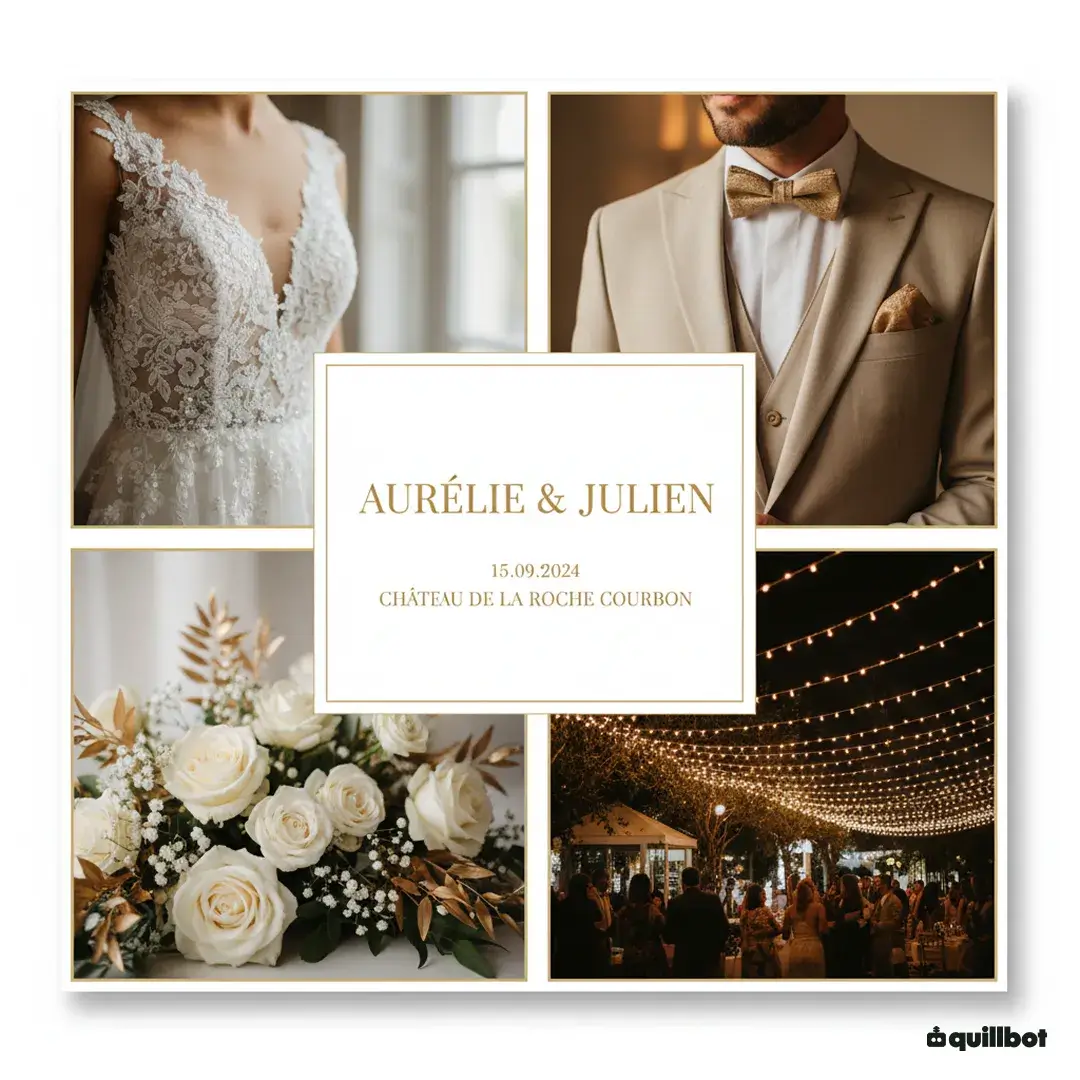 faire part mariage original exemple