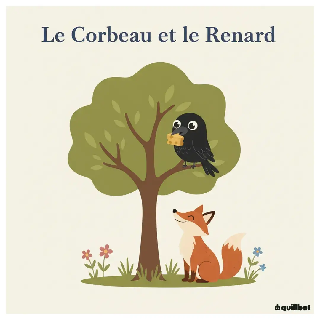 le corbeau et le renard texte
