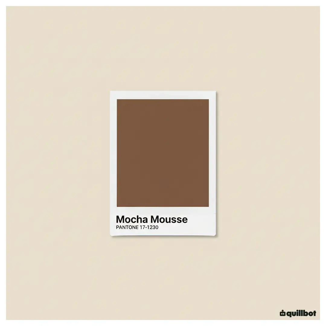couleur mocha mousse