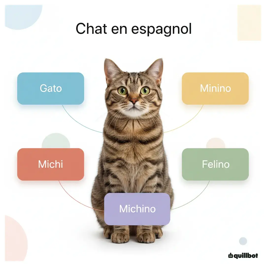 chat en espagnol traduction